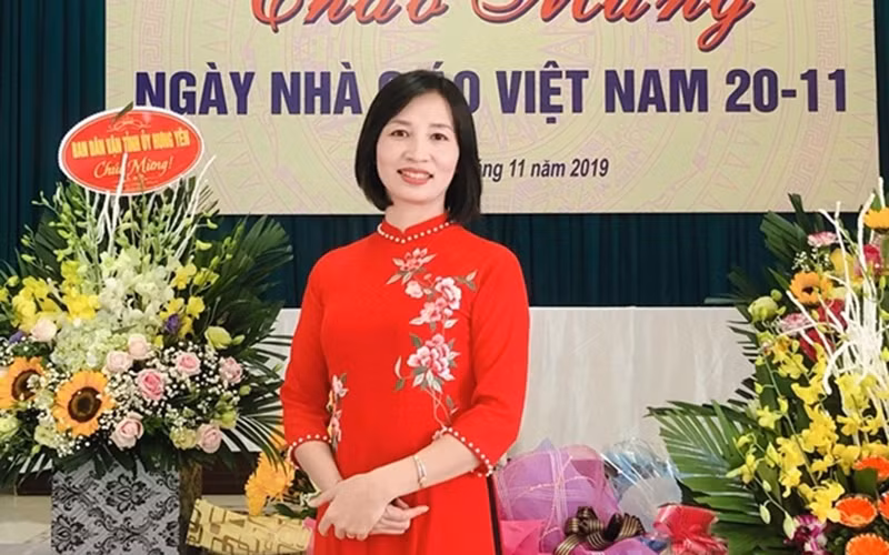 Nguyễn Thị Thu Hương, người đoạt giải Nhất tuần thi thứ 16. Ảnh: Ban Tổ chức.