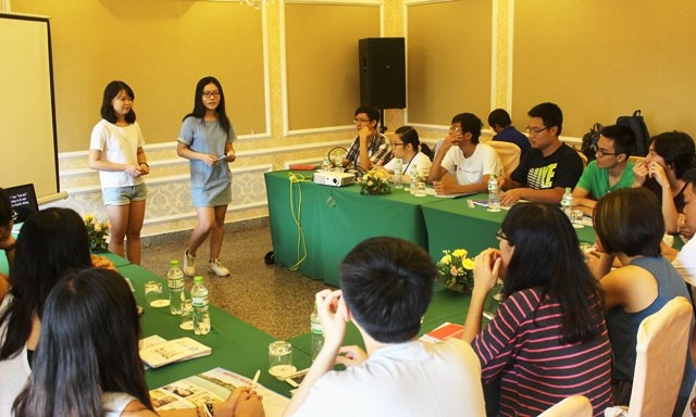 Một hoạt động tại trại hè tổ chức năm 2016