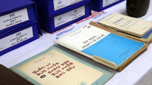 Một số công trình nghiên cứu của GS Hoàng Đình Cầu. 