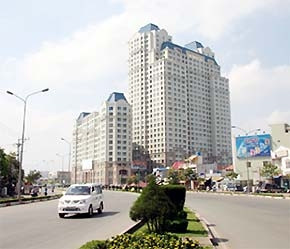 Tòa nhà The Manor giai đoạn 1 tại TPHCM.