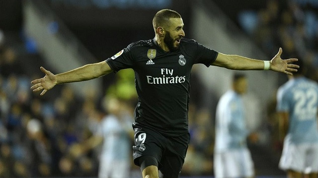 Benzema ghi dấu ấn trong chiến thắng thứ 4 liên tiếp của Real dưới triều đại Solari. (Ảnh: Getty Images)