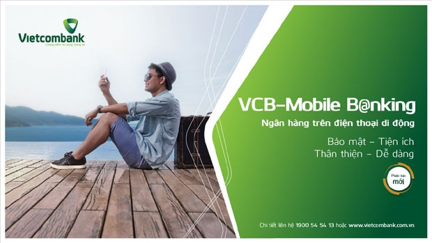 Vietcombank triển khai các tính năng mới trên VCB-Mobile B@nking