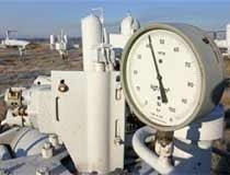 Một đồng hồ đo gas trên hệ thống
ống dẫn ở Ukraina hôm 1-1, ngày mà
Gazprom của Nga cắt cung cấp khí
đốt cho nước láng g