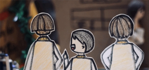 Hình ảnh của phim ngắn "Chuyện của An" - nhóm Chai thời gian (Ảnh: Ban tổ chức). 