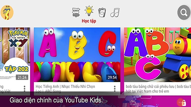 Kênh YouTube dành cho trẻ em