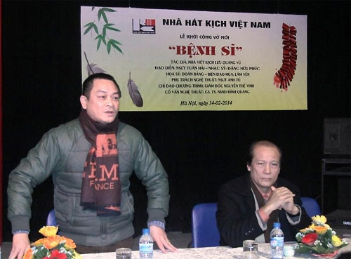 Nhà hát kịch Việt Nam dàn dựng “Bệnh sĩ” của Lưu Quang Vũ