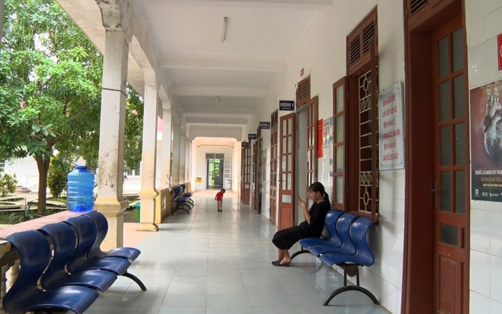 Rất ít người bệnh đến khám, chữa bệnh tại Bệnh viện đa khoa khu vực Yên Hoa.