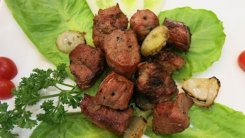 Món thịt nướng kiểu Nga.