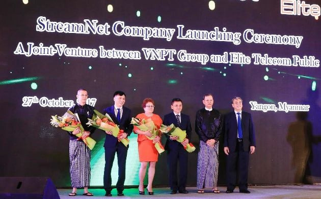 Khai trương liên doanh StreamNet giữa Việt Nam và Myanmar