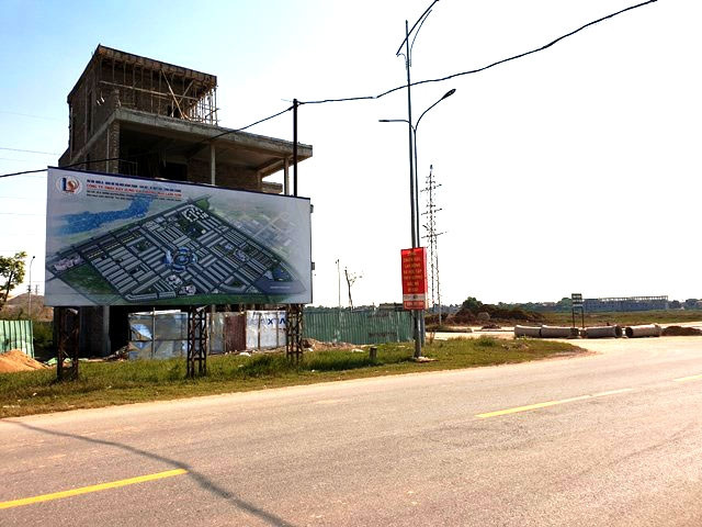 Khu đô thị Đình Trám - Sen Hồ đang dần được hoàn thiện.