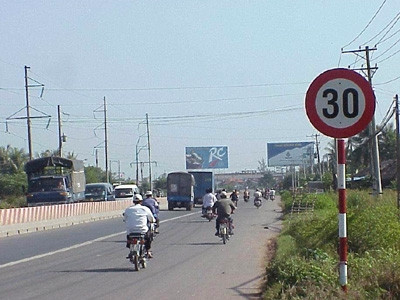 Những biển báo tốc độ như thế này sẽ được thay bằng biển báo 40 km/giờ.