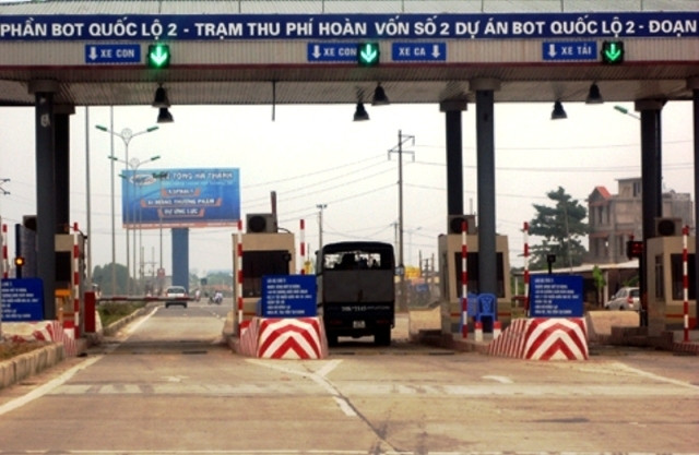 Trạm BOT Bắc Thăng Long - Nội Bài.