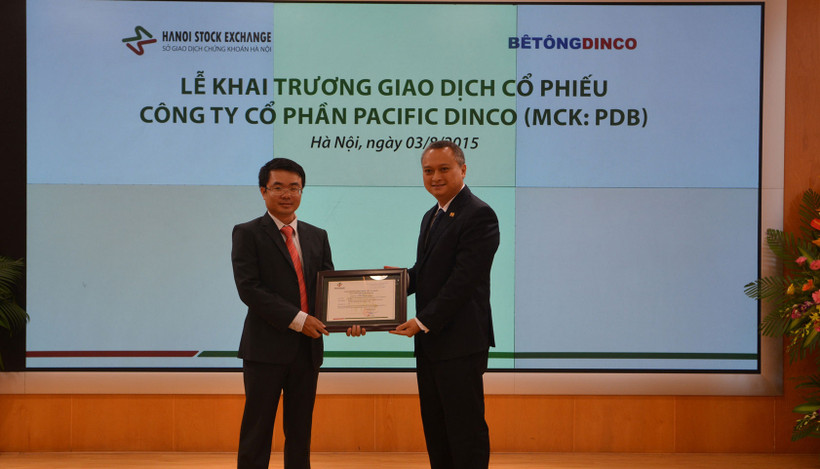 Cổ phiếu bê tông tại Đà Nẵng chào sàn Hà Nội