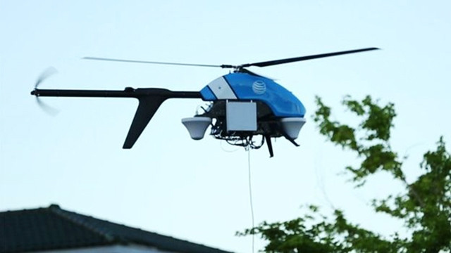 UAV Flying COW. Ảnh: AT&T