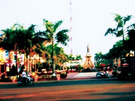 Một góc thành phố Rạch Giá.