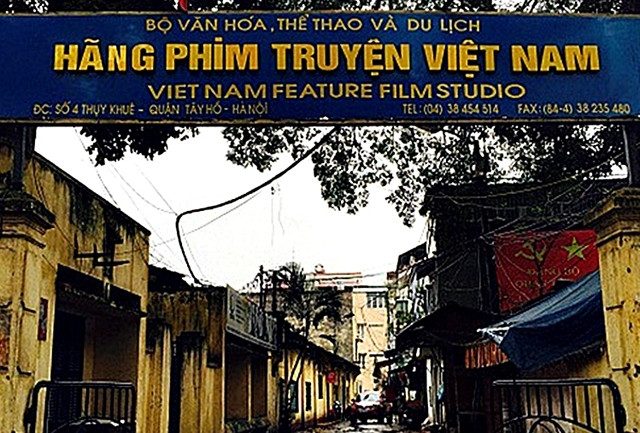 Trụ sở Hãng Phim truyện Việt Nam tại phố Thụy Khuê, Hà Nội.