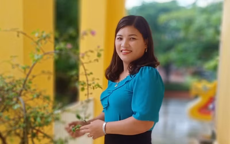 Bạn Võ Thị Hương đoạt giải Nhất tuần thi thứ tám. Ảnh: Ban Tổ chức Cuộc thi.