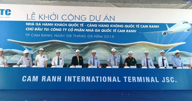 Khởi công xây dựng Dự án Nhà ga hành khách quốc tế - Cảng hàng không quốc tế Cam Ranh