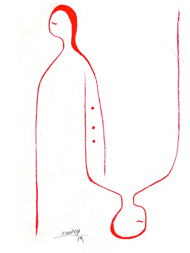 Minh họa: LÊ THIẾT CƯƠNG