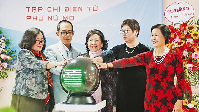 Tạp chí Phụ nữ Mới ra mắt phiên bản điện tử