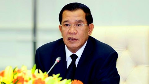 Thủ tướng Cam-pu-chia Hun Xen. (Nguồn: AFP/TTXVN)