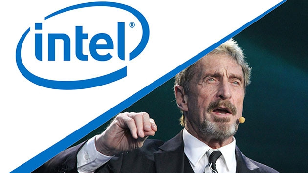John McAfee và Intel trong cuộc chiến pháp lý quyền thương hiệu