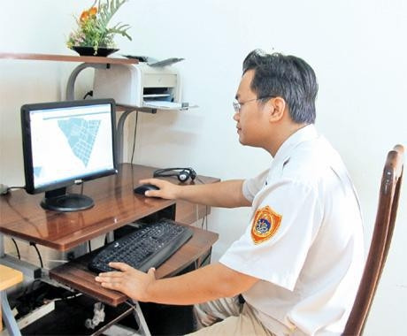 Ứng dụng hệ thống thông tin địa lý trong quản lý tại phường Bình Thọ, quận Thủ Ðức.