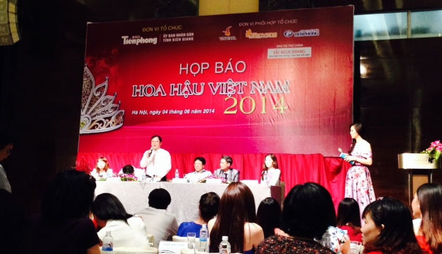 Ban tổ chức cuộc thi Hoa hậu Việt Nam 2014.
