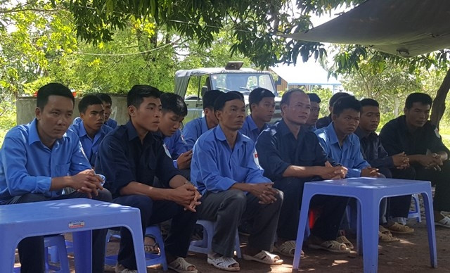 Cán bộ, chiến sĩ trong Đội K92