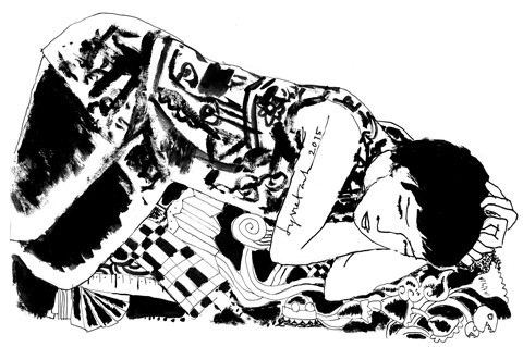 Mưa trên đỉnh ngọn sầu 