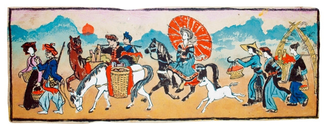 Ký họa của họa sĩ Ngô Minh Cầu. 