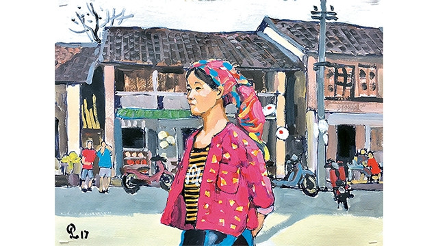 Tranh: PHẠM LUẬN