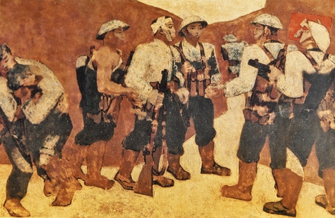 Một buổi kết nạp Ðảng