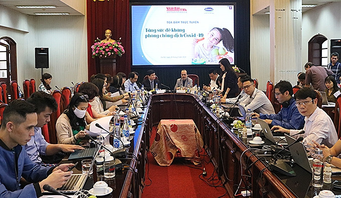 Tọa đàm “Tăng sức đề kháng phòng, chống dịch Covid-19”