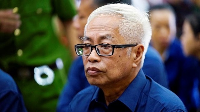 Bị cáo Trần Phương Bình tại phiên toà.