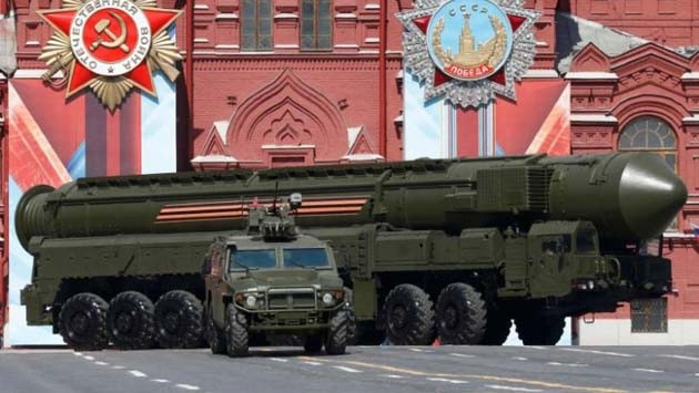 Hệ thống tên lửa đạn đạo xuyên lục địa Yars RS-24 của Nga. (Ảnh: Reuters)