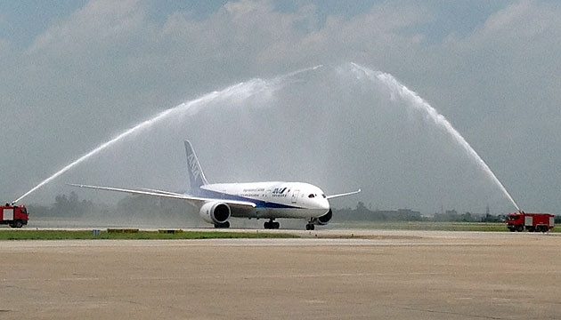 Máy bay Boeing 787.