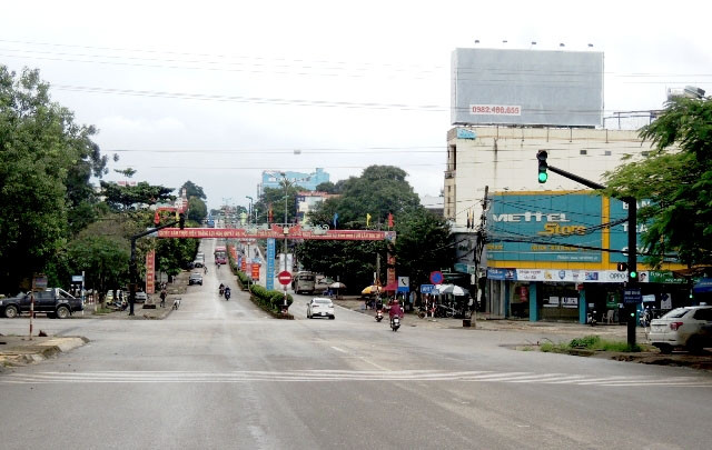 Thị trấn Plây Cần, huyện Ngọc Hồi, Kon Tum hôm nay.