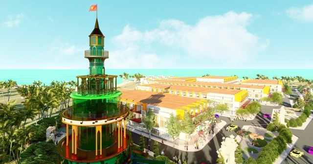 Phối cảnh dự án Ocean Gate Bình Châu – dự án đang thu hút sự quan tâm đông đảo của khách hàng.