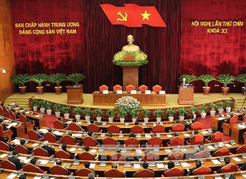 Hội nghị lần thứ chín Ban Chấp hành Trung ương Đảng khóa XI ra Nghị quyết về Xây dựng và phát triển văn hóa, con người Việt Nam đáp ứng yêu cầu phát triển bền vững đất nước.