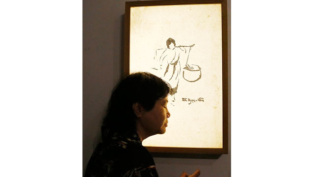 Lắng nghe tiếng rao từ tác phẩm của danh họa Tô Ngọc Vân.