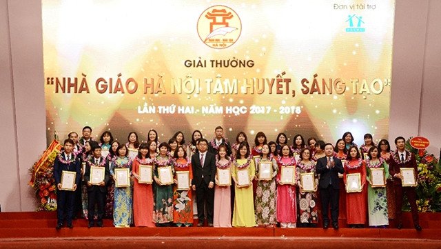 Hà Nội vinh danh nhà giáo tâm huyết, sáng tạo