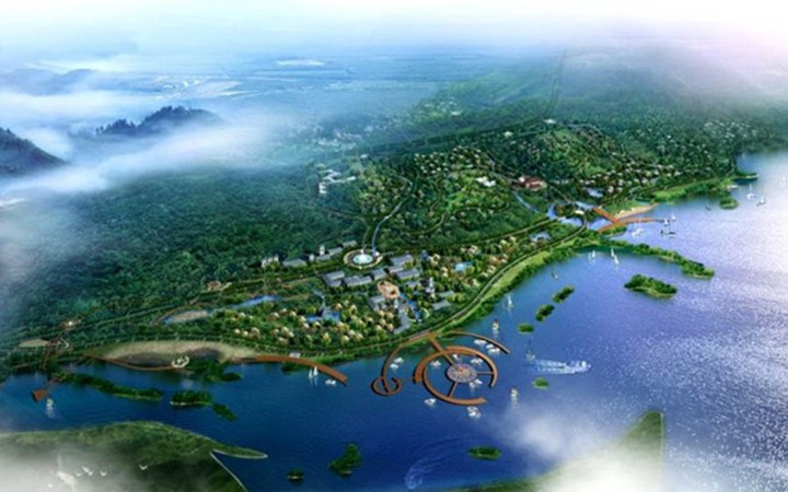Phối cảnh khu kinh tế Vân Đồn. (Ảnh: quangninh.gov.vn)