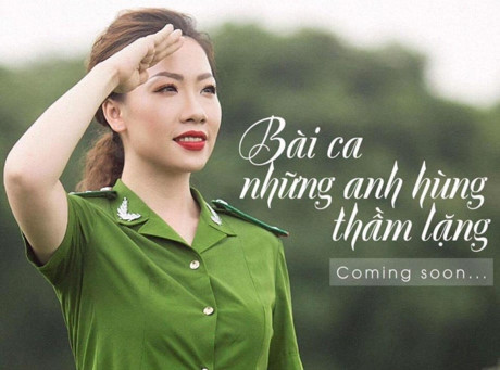 Sao Mai Hiền Anh ra mắt ca khúc viết về cảnh sát chống ma túy