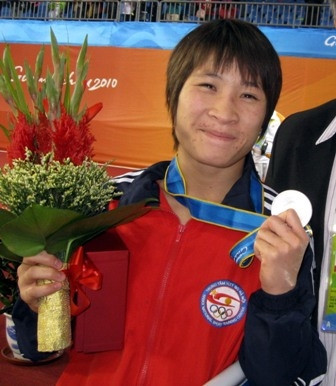 Nguyễn Thị Lụa quyết giành HCV ở SEA Games 27 – tác giả: MINH PHƯƠNG