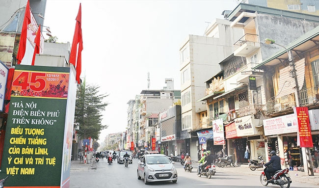 Phố Khâm Thiên hôm nay.