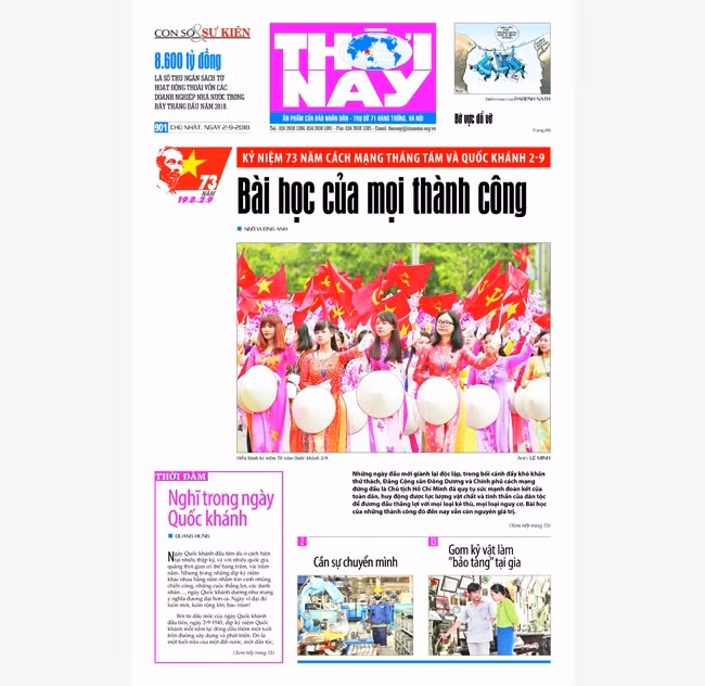 Đón đọc Thời Nay số 901, phát hành chủ nhật, ngày 2-9