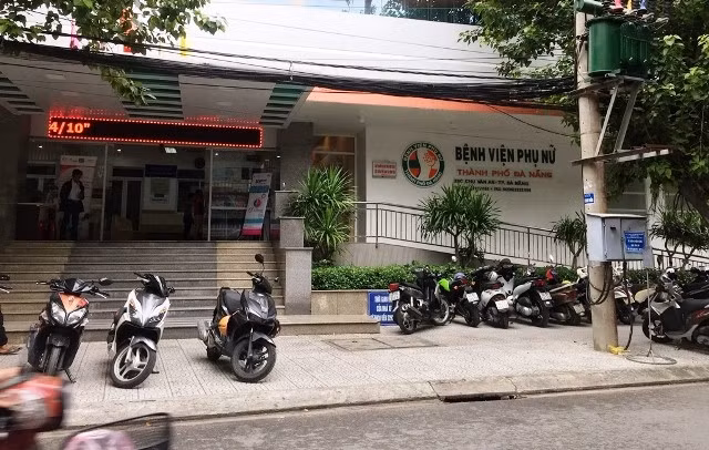 Bệnh viện Phụ nữ thành phố Đà Nẵng, nơi xảy ra sự cố đáng tiếc.