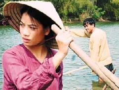 Cảnh trong phim "Áo lụa Hà Đông".