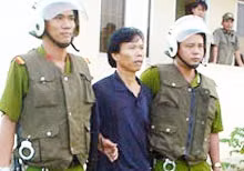 Hai Chi khi bị bắt giữ.